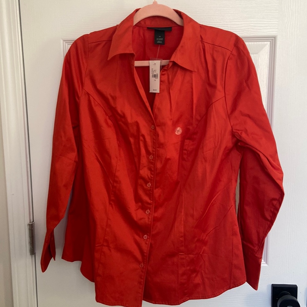 Lane Bryant Button Down, SZ 14, NEW